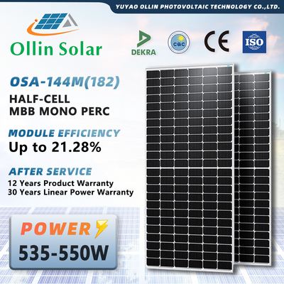 ब्राजीलियाई बाजार के लिए INMETRO प्रमाणित 550w सौर पैनल OEM सेवा उपलब्ध है
