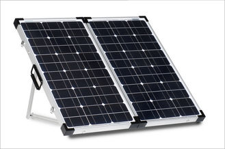 100 डब्ल्यू फोल्डिंग सौर पैनल भारी ड्यूटी पैड किए गए आसान कैरी बैग के साथ विरोधी प्रतिबिंबित