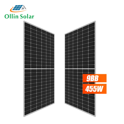 खरीदें वाटरप्रूफ 144 हाफ सेल सोलर पैनल 400W 420W 430W 440W 450W online manufacture