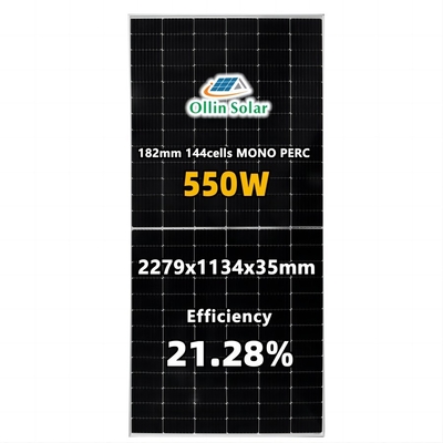 खरीदें होम हाफ सेल मोनोक्रिस्टलाइन सोलर पैनल 182mm 10bb 545W 550W 560W online manufacture