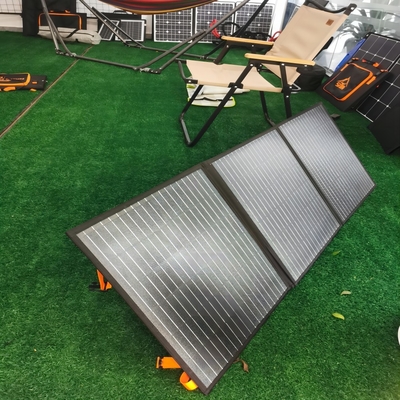 खरीदें 120W 150W 200W 300W फ़ोल्ड करने योग्य सोलर पैनल बैग कैम्पिंग किट online manufacture