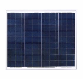 खरीदें एल्यूमिनियम 60W क्रिस्टलीय सौर पैनल 21.6v सर्किट वोल्टेज कम - लौह ग्लास online manufacture