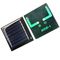 0.3 वी DIY मिनी Epoxy राल सौर पैनल चार्ज एलईडी लाइट्स कीचेन लटकन