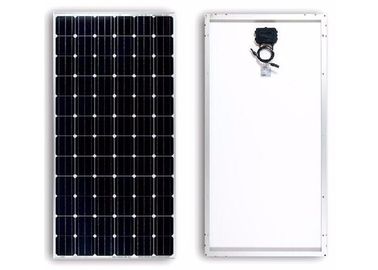 छत प्रणाली निविड़ अंधकार पंप के लिए सफेद फ्रेम monocrystalline सौर मॉड्यूल 300W